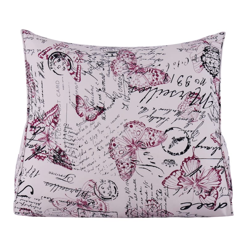 Kids Bed Rest Wedge Throw Pillow Decorative Sofa Back Support