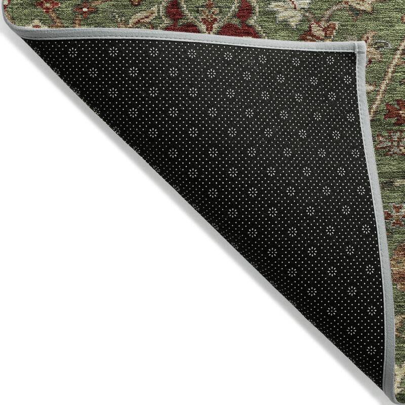 HomeRoots Floral Transitional Rectangle Outdoor Rug
