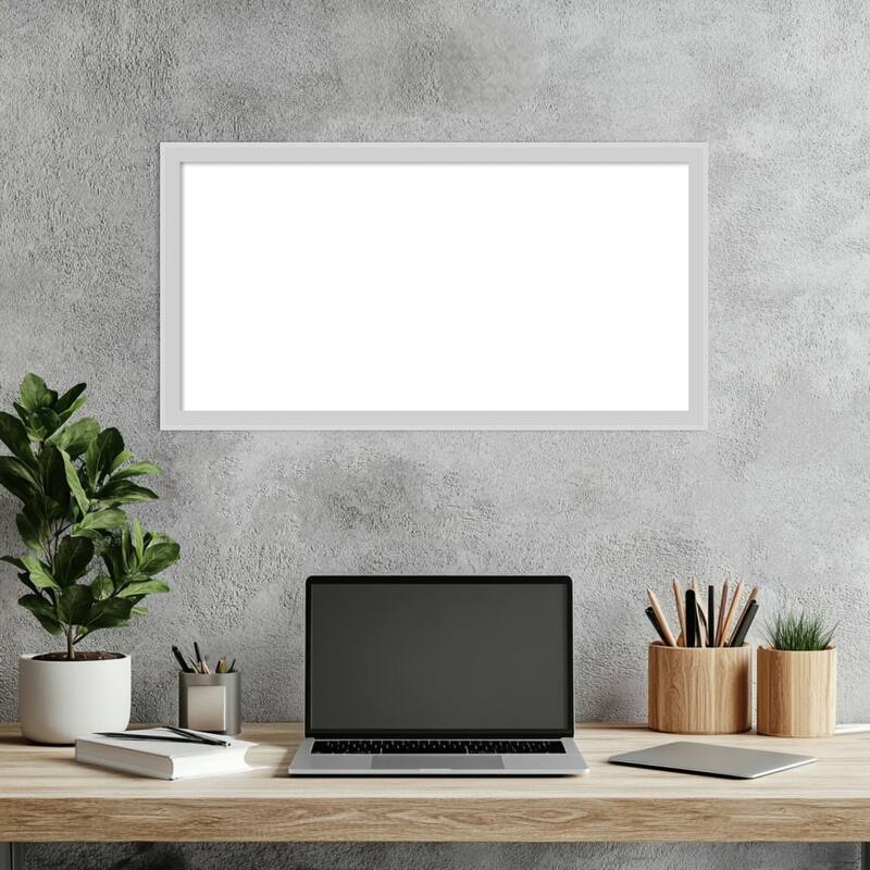 Incline Framed Dry Erase Magnetic Board