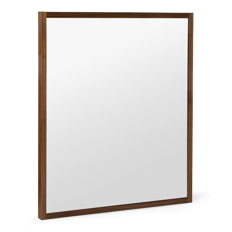 Nova Domus Berlin Modern Walnut Mirror - Brown
