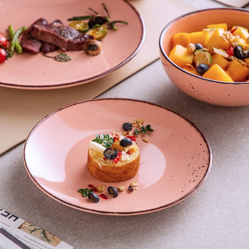 vancasso Navia Multicolored 16 Pieces Dinner set (Service for 4)