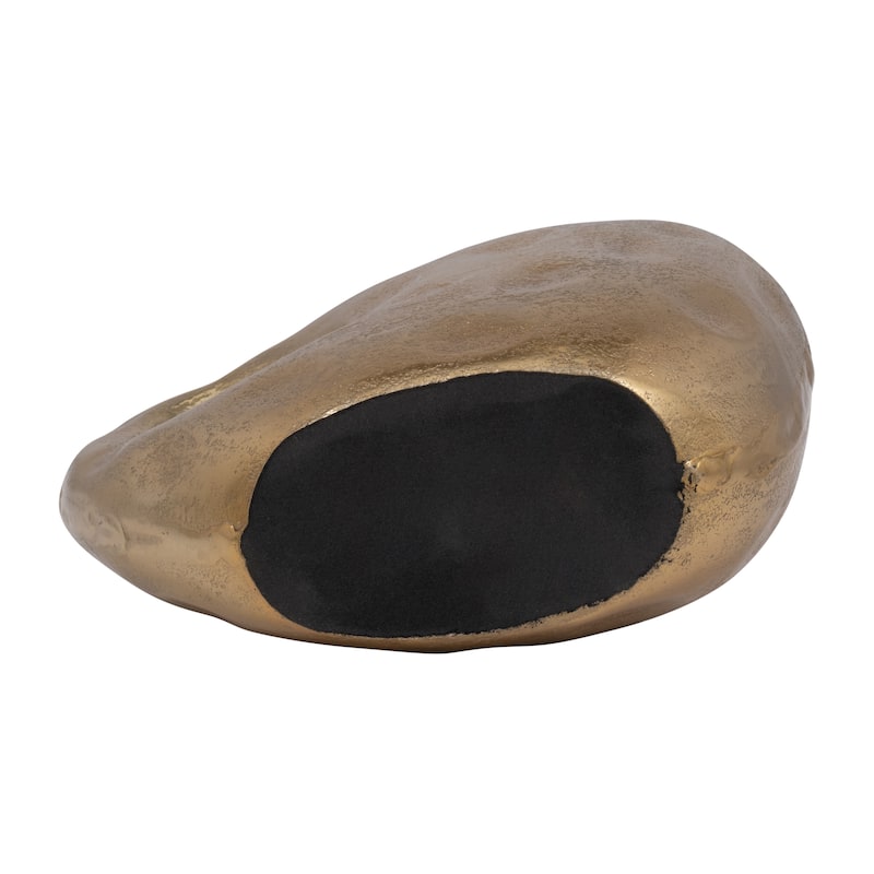 Sagebrook Home Metal Round Hammerd Cutout Vase