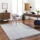 preview thumbnail 11 of 47, Gretna Handmade Farmhouse Recycled PET Area Rug Light Slate - 2' 6" x 8'