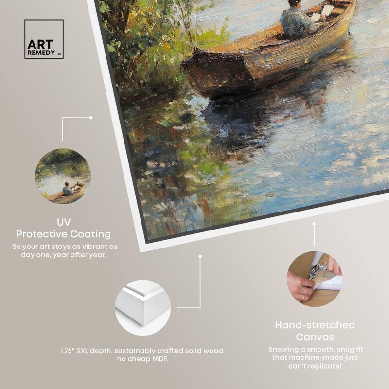 Lost in Thought Canvas by Art Remedy