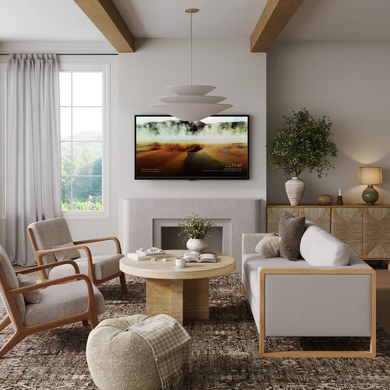 Madison Modern Upholstered Modular Sofa or Couch for Living Room with Solid Wood Legs