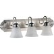 preview thumbnail 1 of 3, Quorum International 3 Light 24" Wide Bathroom Vanity Light