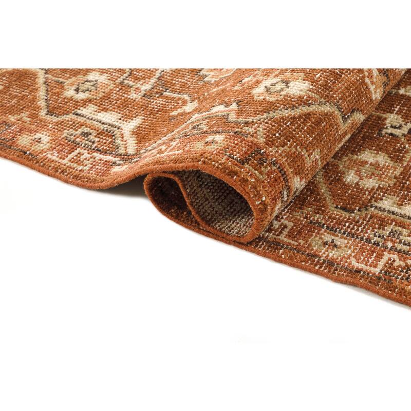 Terra by Obeetee Tuscany Olivia Terracotta Rug