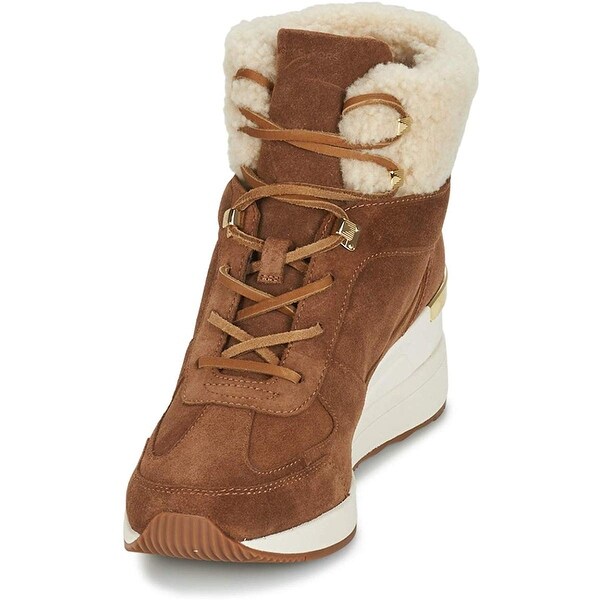 michael kors shearling sneakers