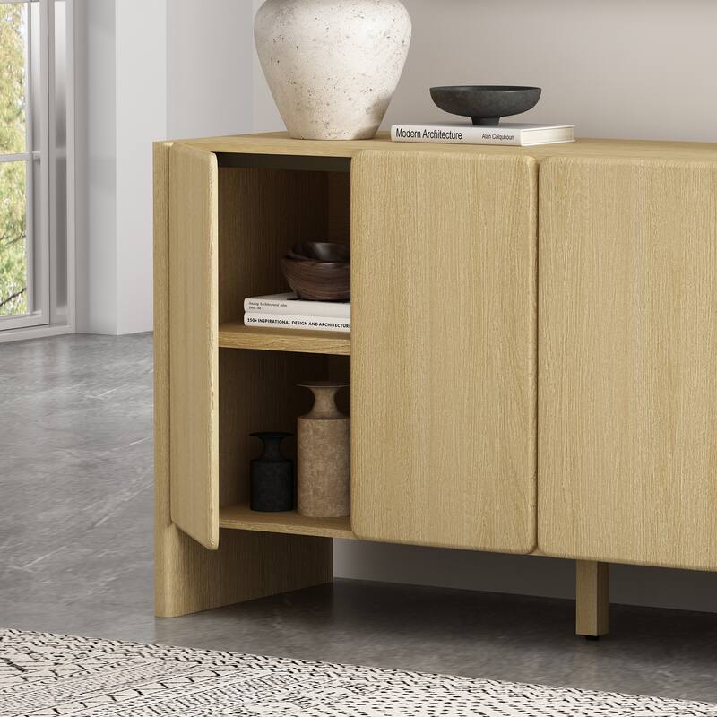 Manhattan Comfort Linda Modern 2 Shelf Sideboard