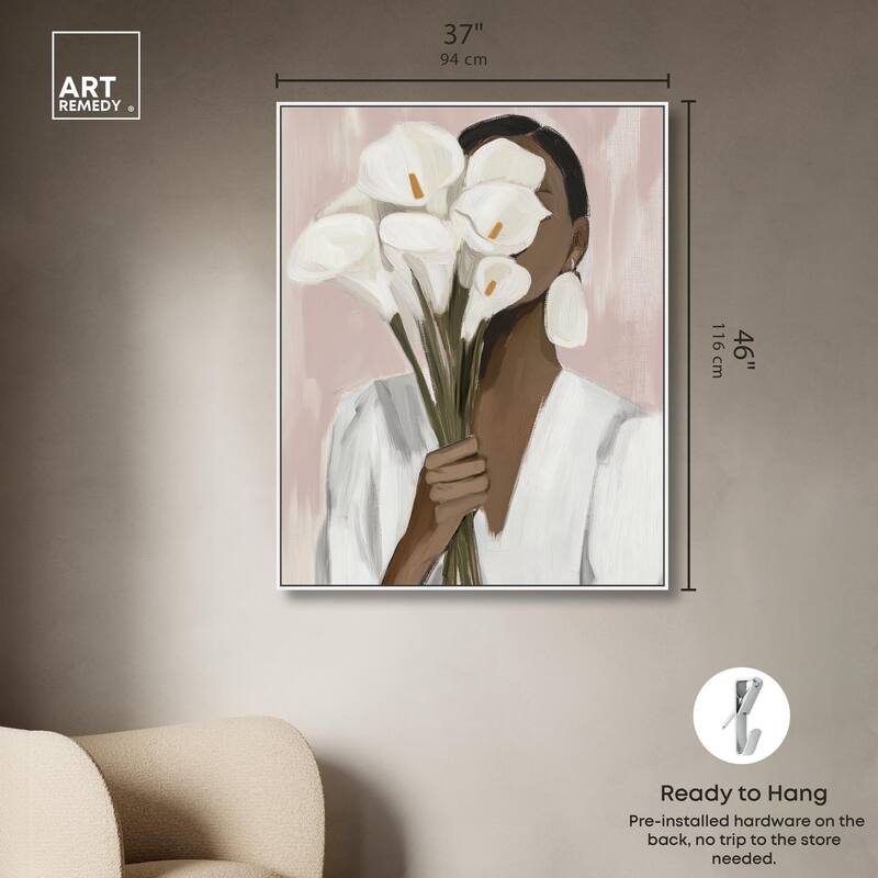 Linea I Canvas by Art Remedy