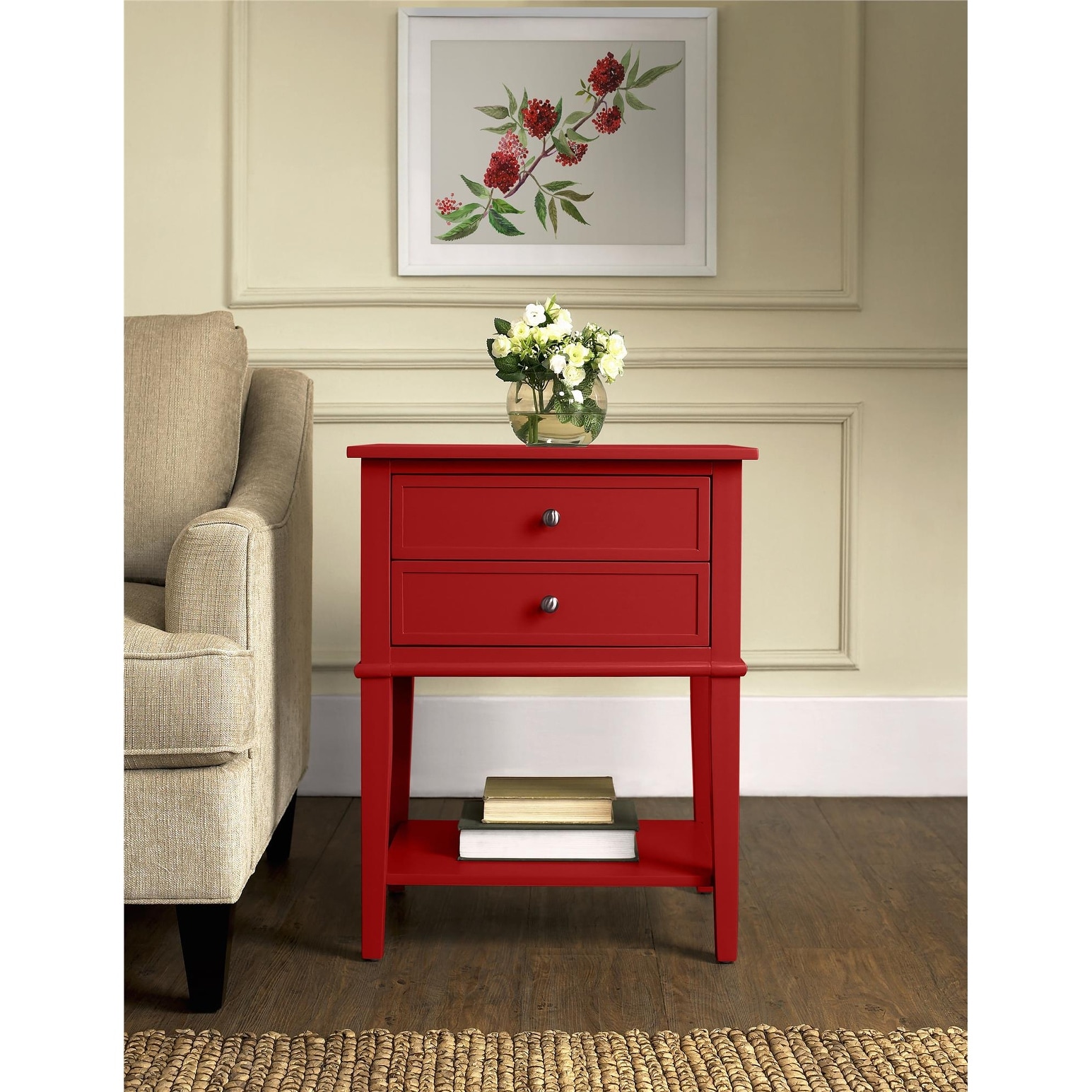 Copper grove shop side table