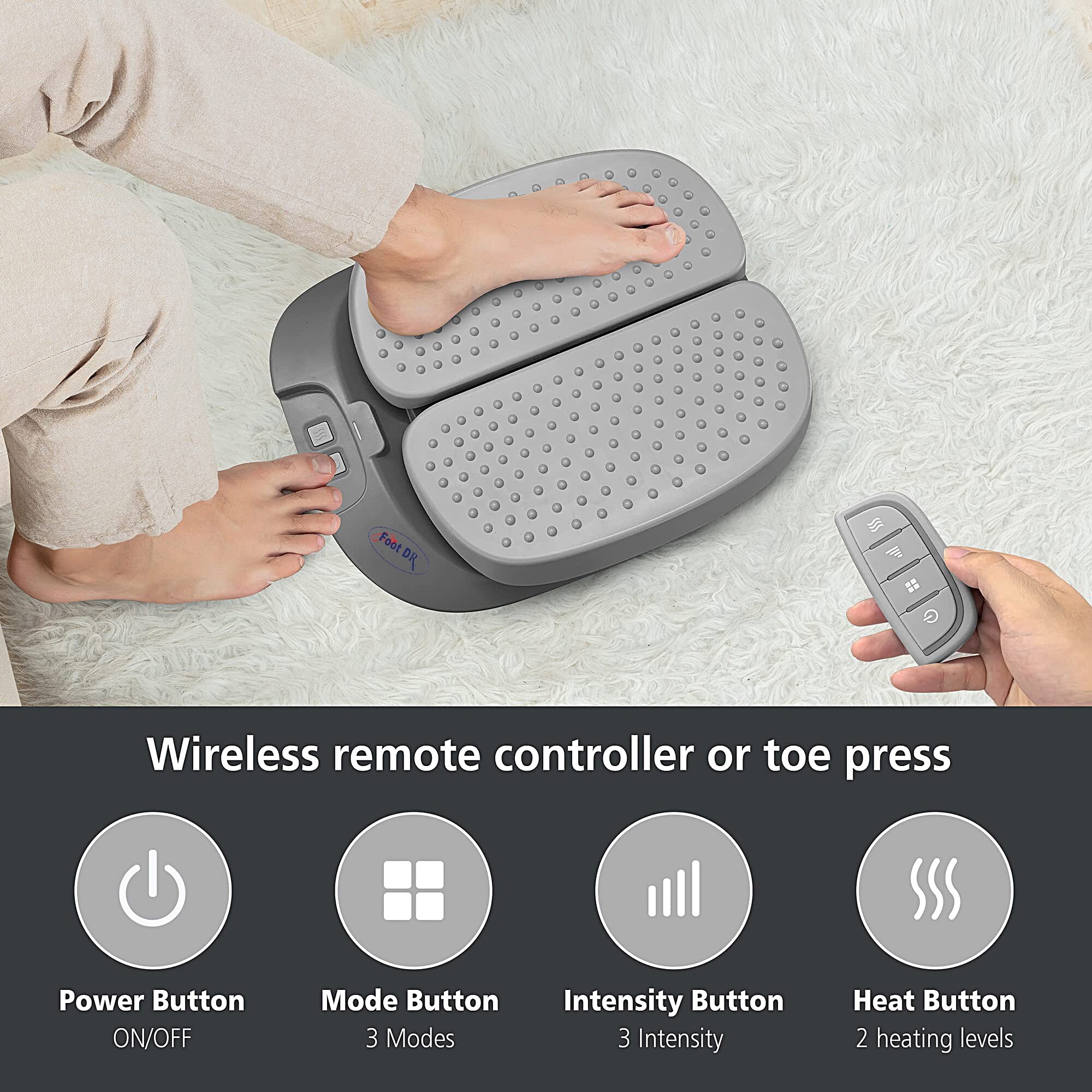 portable full body vibration massager Vibrating Foot Massager — Medic Therapeutics main image 1