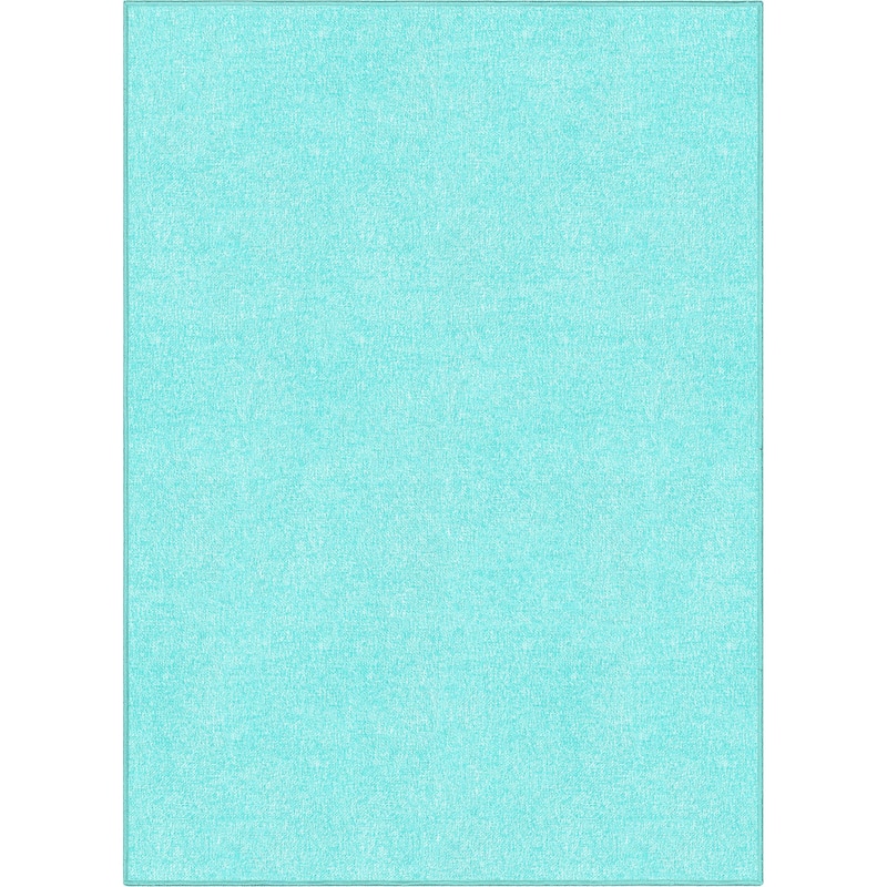 Well Woven Plain Solid Modern Flat-Weave Area Rug