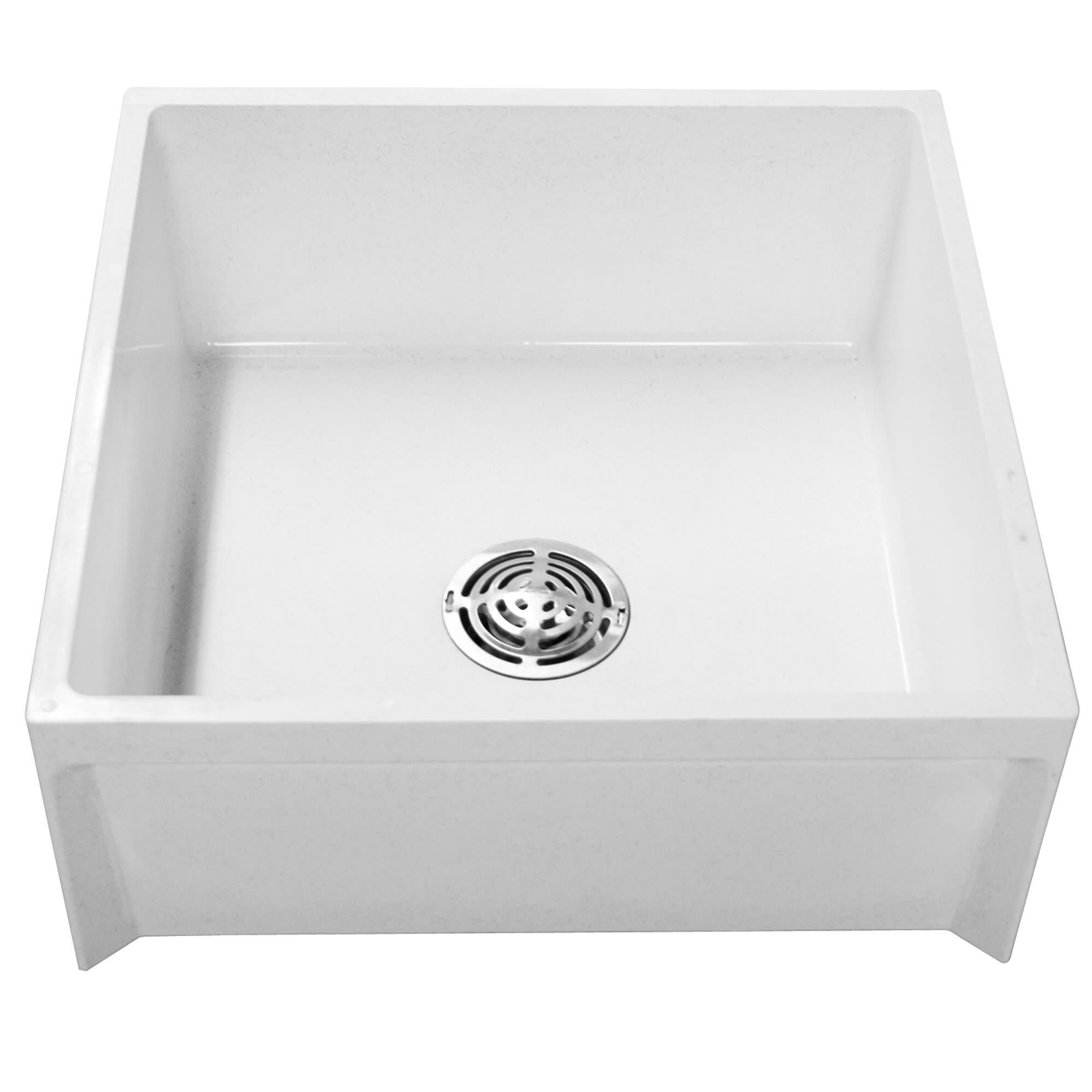 Shop American Standard Msb2424 Fiat 24 Drop In Molded Stone Mop