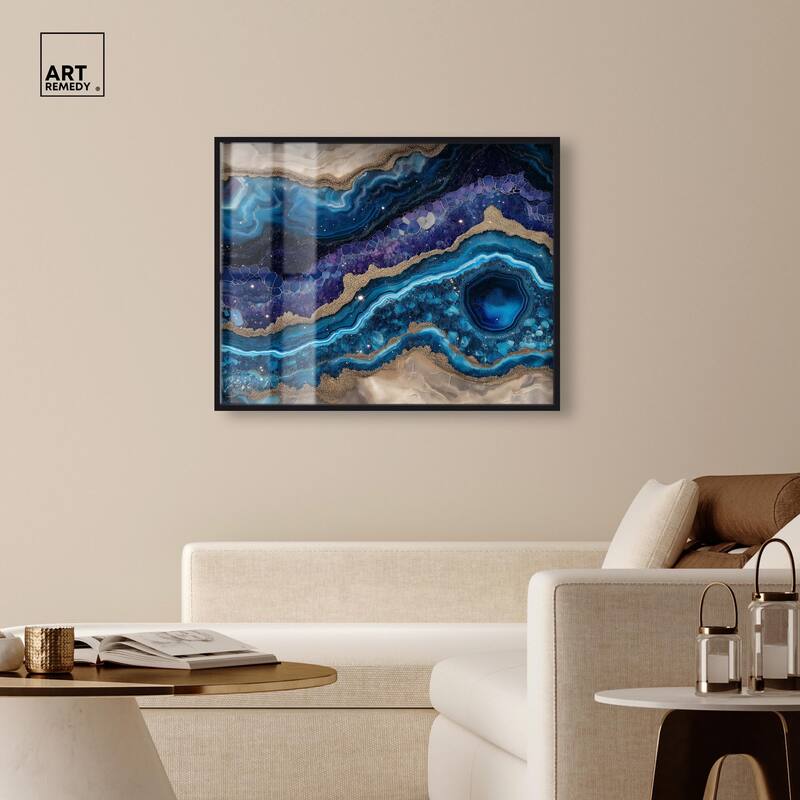 Galactic Geode I Shadowbox by Art Remedy