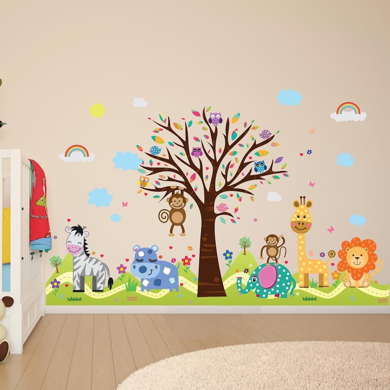 Walplus Happy London Zon Hills Kids Wall Sticker Nursery Decor Decal