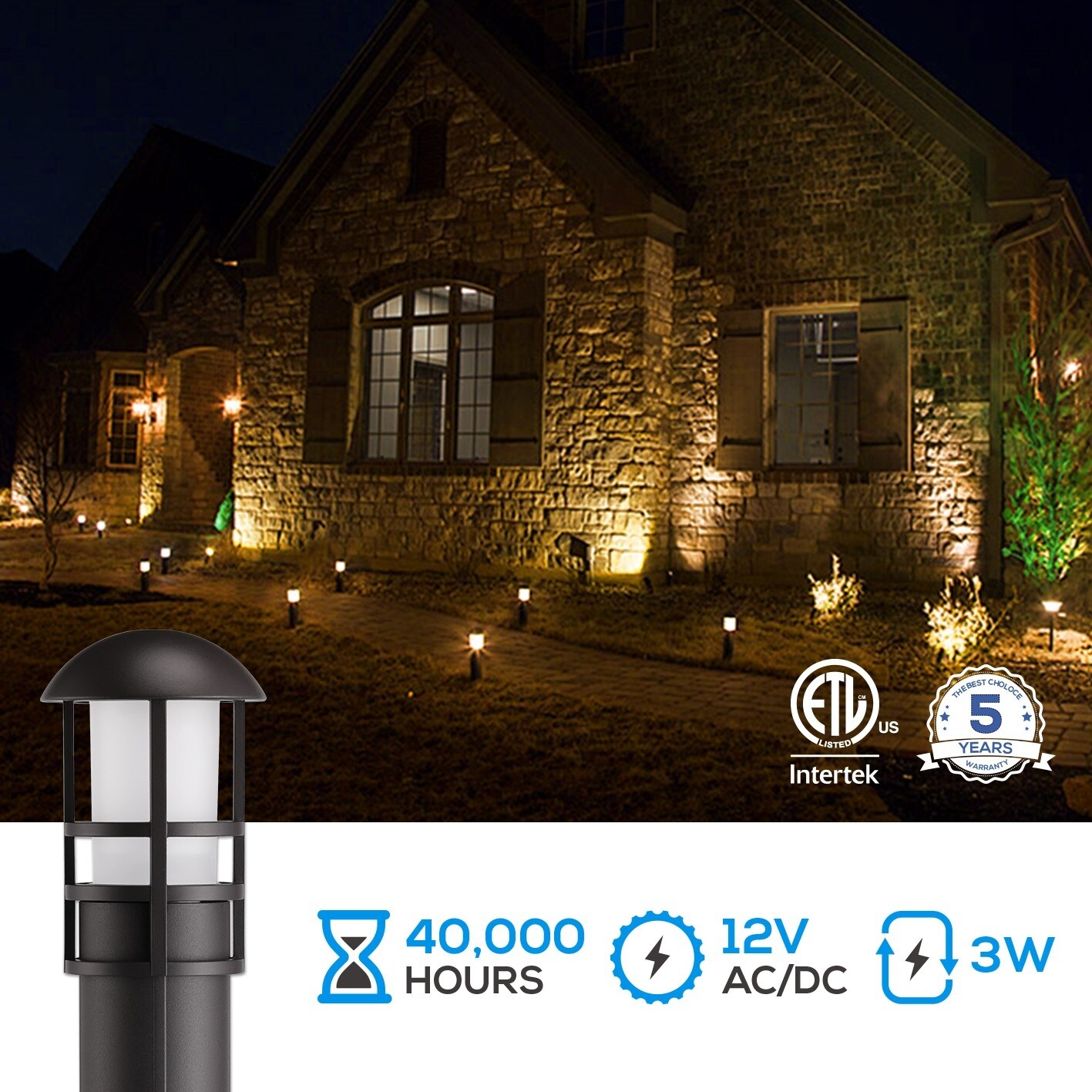 Daylight led landscape lights Clearance