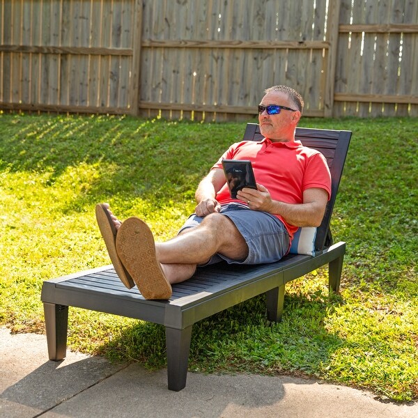 Resin sun lounger discount