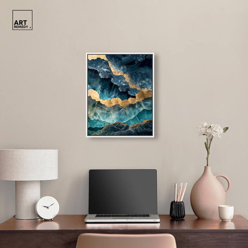 Power Edge II Canvas by Art Remedy