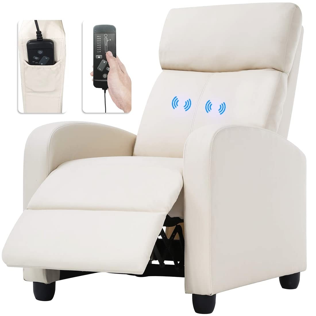 Lazy boy store recliner with massage