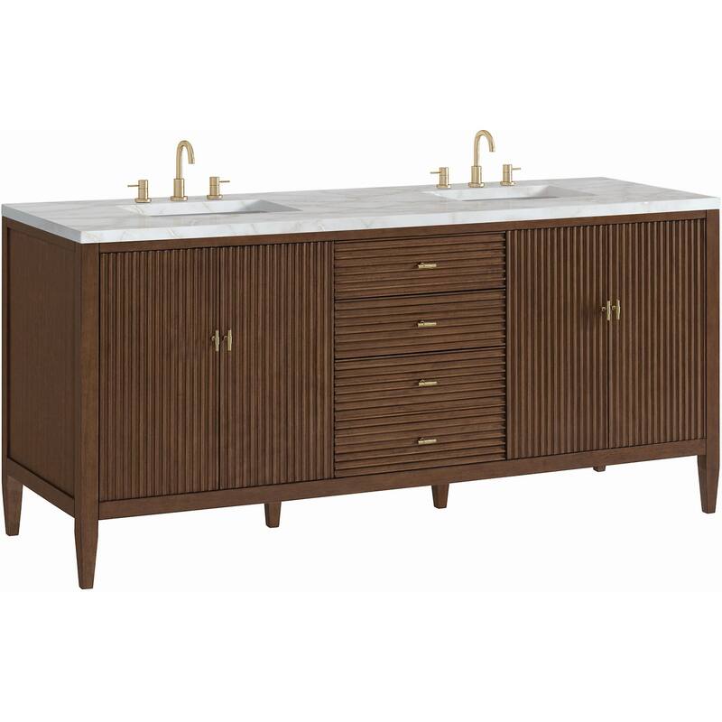 James Martin Vanities 485-V72-FVSL Myrrin 72" Free Standing Double
