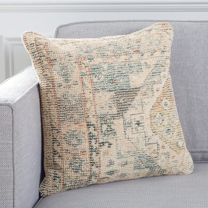 SAFAVIEH Home Mara 18-inch Sage Decorative Pillow