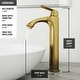 preview thumbnail 24 of 42, VIGO Linus Single-Handle Single Hole Bathroom Vessel Sink Faucet