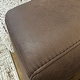 preview thumbnail 15 of 18, Roundhill Furniture Marvella 3-Piece Living Room Set, Chocolate Faux Leather and Curly Shearling Upholstery