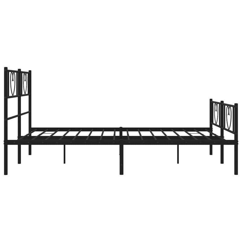 vidaXL Metal Bed Frame, No Mattress