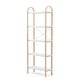 preview thumbnail 6 of 9, Umbra 1016840 Bellwood 24" Wide 5 Shelf Wood Shelving Unit