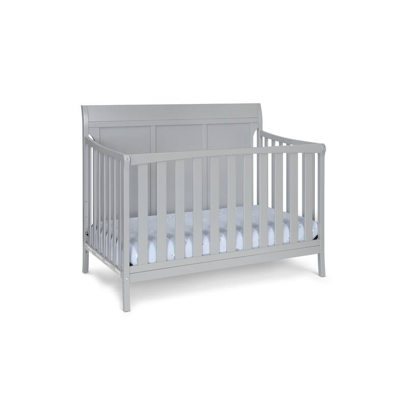 Shailee 4-in-1 Convertible Crib Gray - Grey