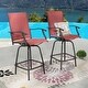 preview thumbnail 21 of 24, Patio Festival 9-Piece Outdoor Bar Height Swivel Dining Set