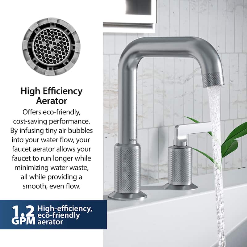 Karran USA KBF534 Gillingham 1.2 GPM Widespread Bathroom Faucet with