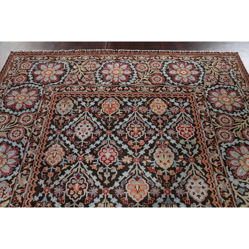 Vegetable Dye Traditional Ziegler Oriental Wool Area Rug Hand-knotted - 7'9" x 9'10"
