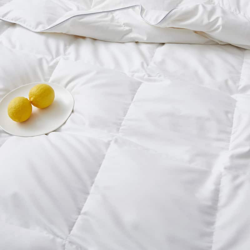 Lightweight Premium White Goose Down Comforter Duvet Insert for Summer