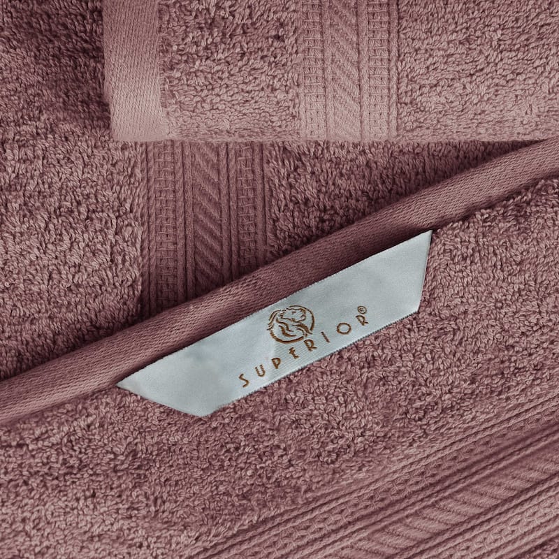 Superior Long Staple Combed Cotton Solid Bath Sheet - (Set of 2)