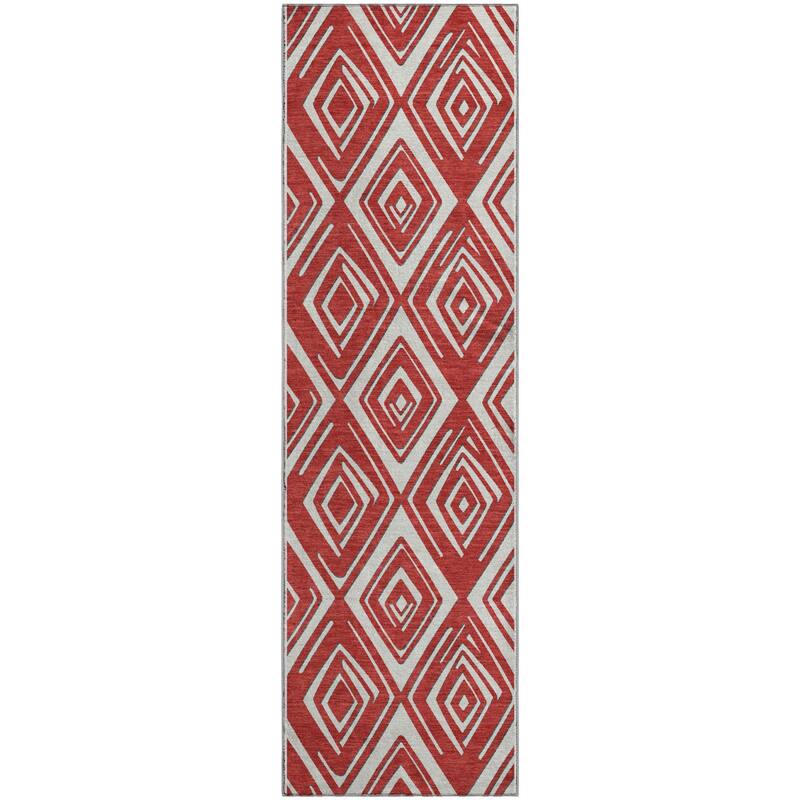 Premium Washable Super Soft Diamond Cascade Mayfield Rug