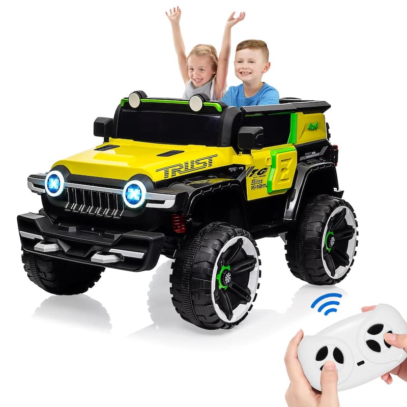 2 Seater Kids Ride On Truck with Remote Control