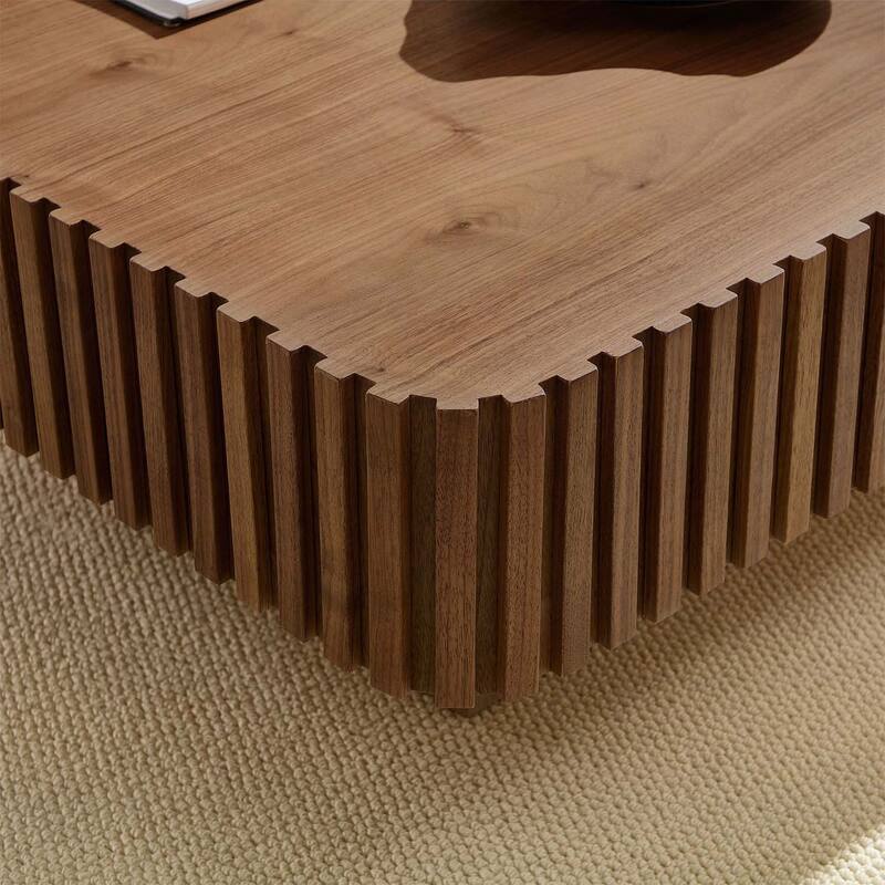 Modern Handcrafted Square Coffee Table for Living Room