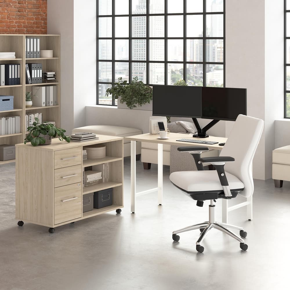 Bush Business Furniture Hustle 48W x 24D Computer Desk with Storage