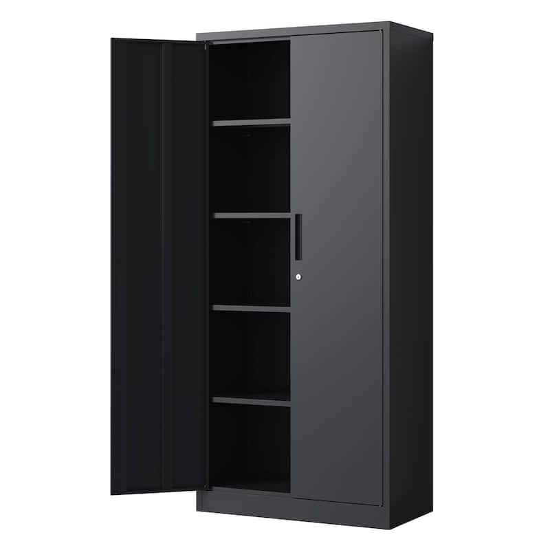 72"H Metal Garage Storage Cabinet