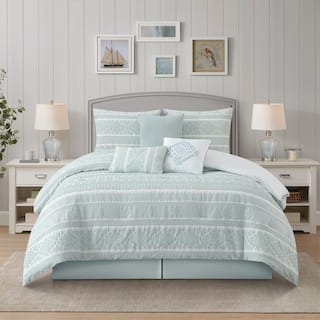 Nanshing Ilaira 7 Piece Jacquard Comforter Set