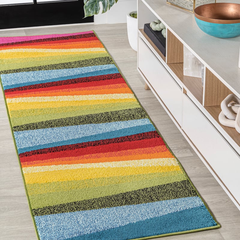 JONATHAN Y Tobago Abstract Swirl Area Rug