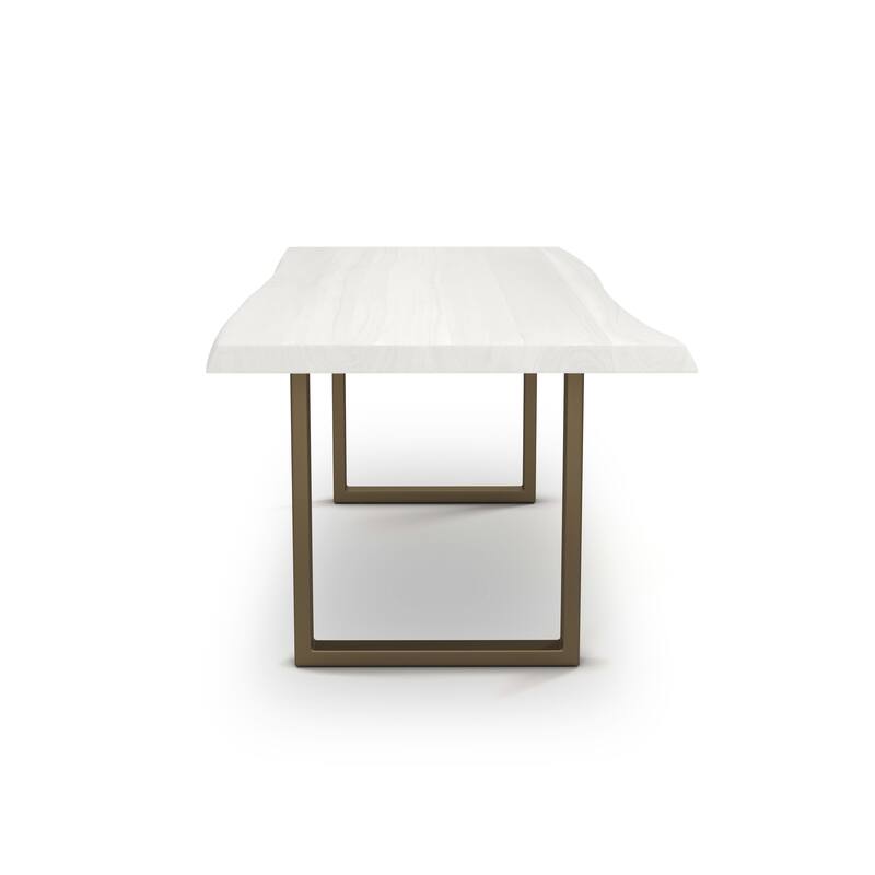 Urbia Brooks Solid Acacia Dining Table - U Base