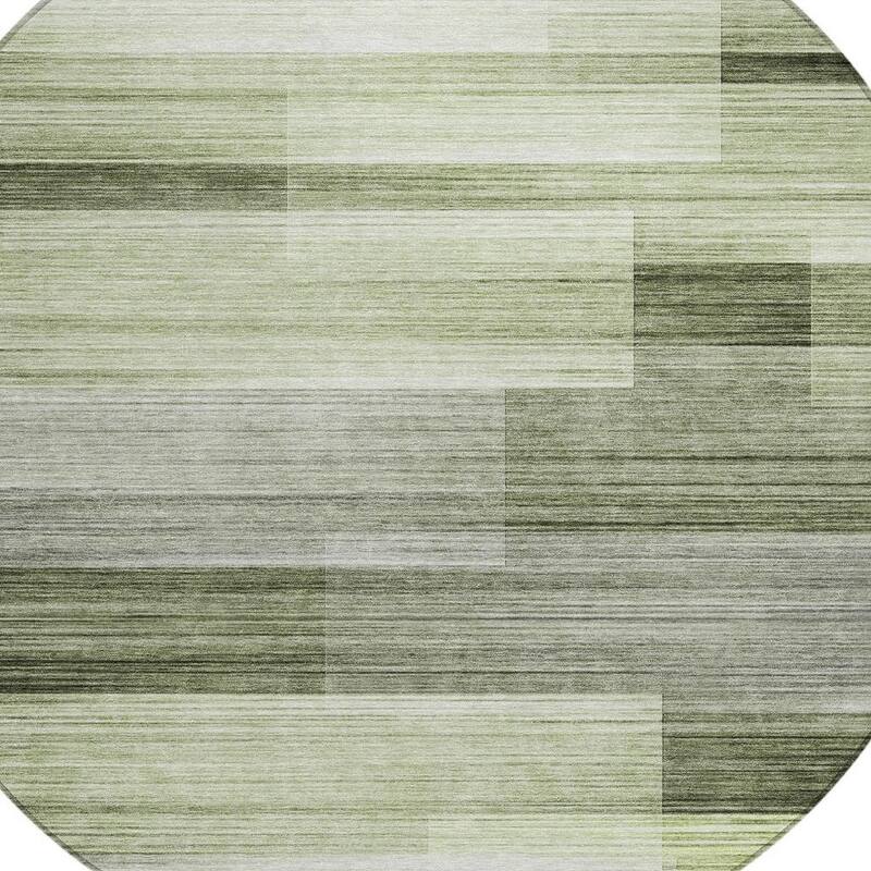 HomeRoots Striped Transitional Rectangle Outdoor Rug