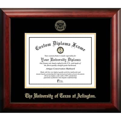 University of Texas, Arlington 14w x 11h Gold Embossed Diploma Frame