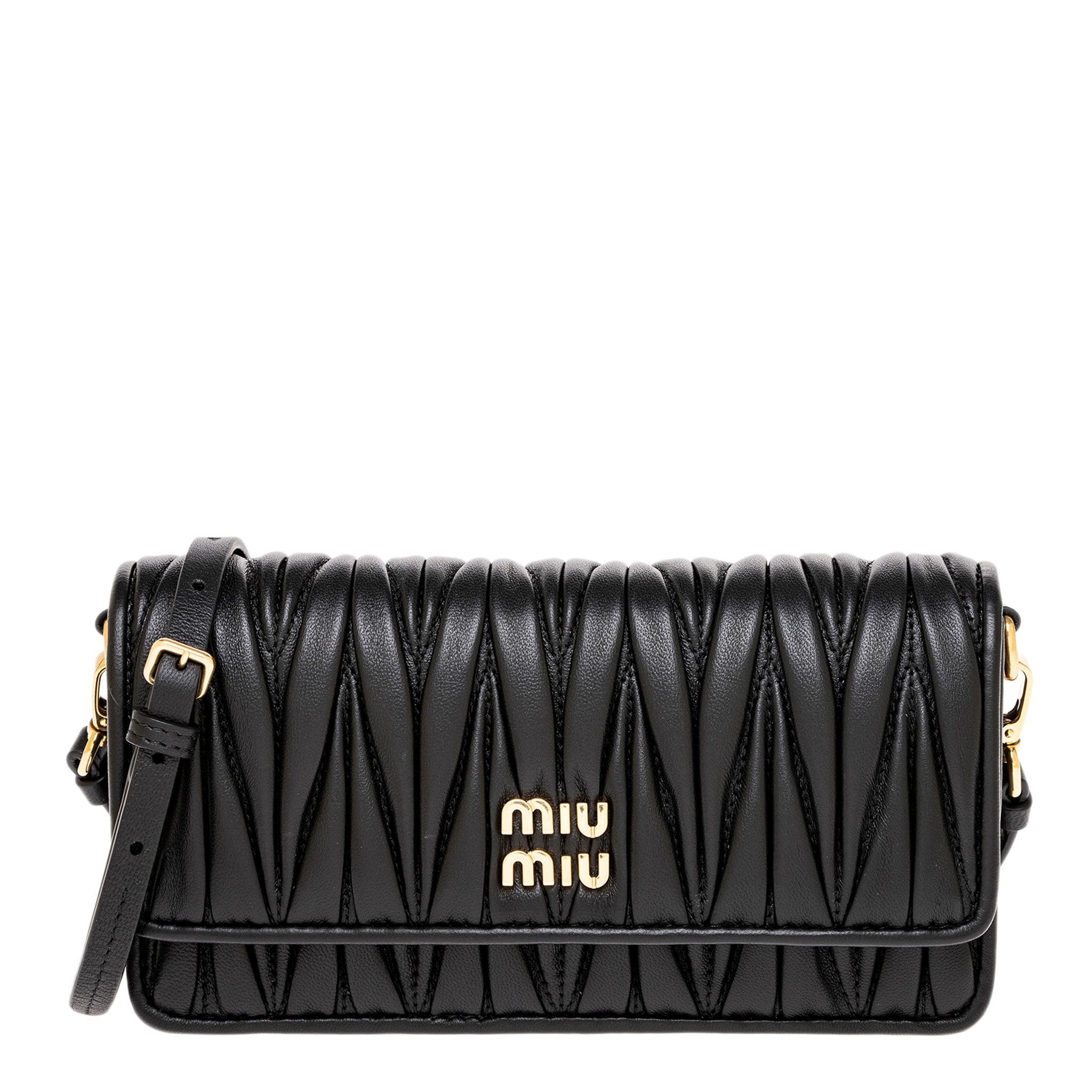 Miu Miu Mini Nappa Leather Crossbody Bag