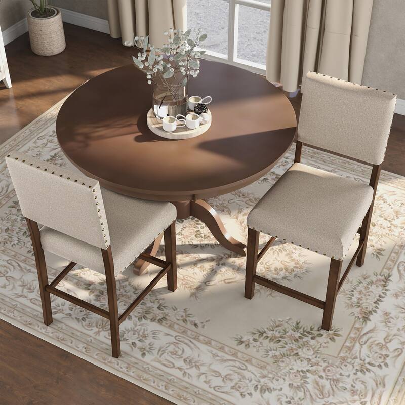 Verdorn Transitional Counter Height Chairs (Set of 2) by Furniture of America