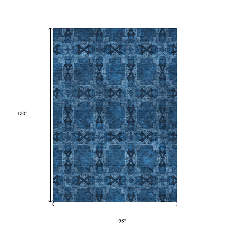 Almix Lush Floral Weather Resistant Versatile Elegance Outdoor Rug