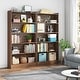preview thumbnail 4 of 3, 6-Tier Open Bookcase, 72-inch Large Tall Bookshelf with Storage Shelve